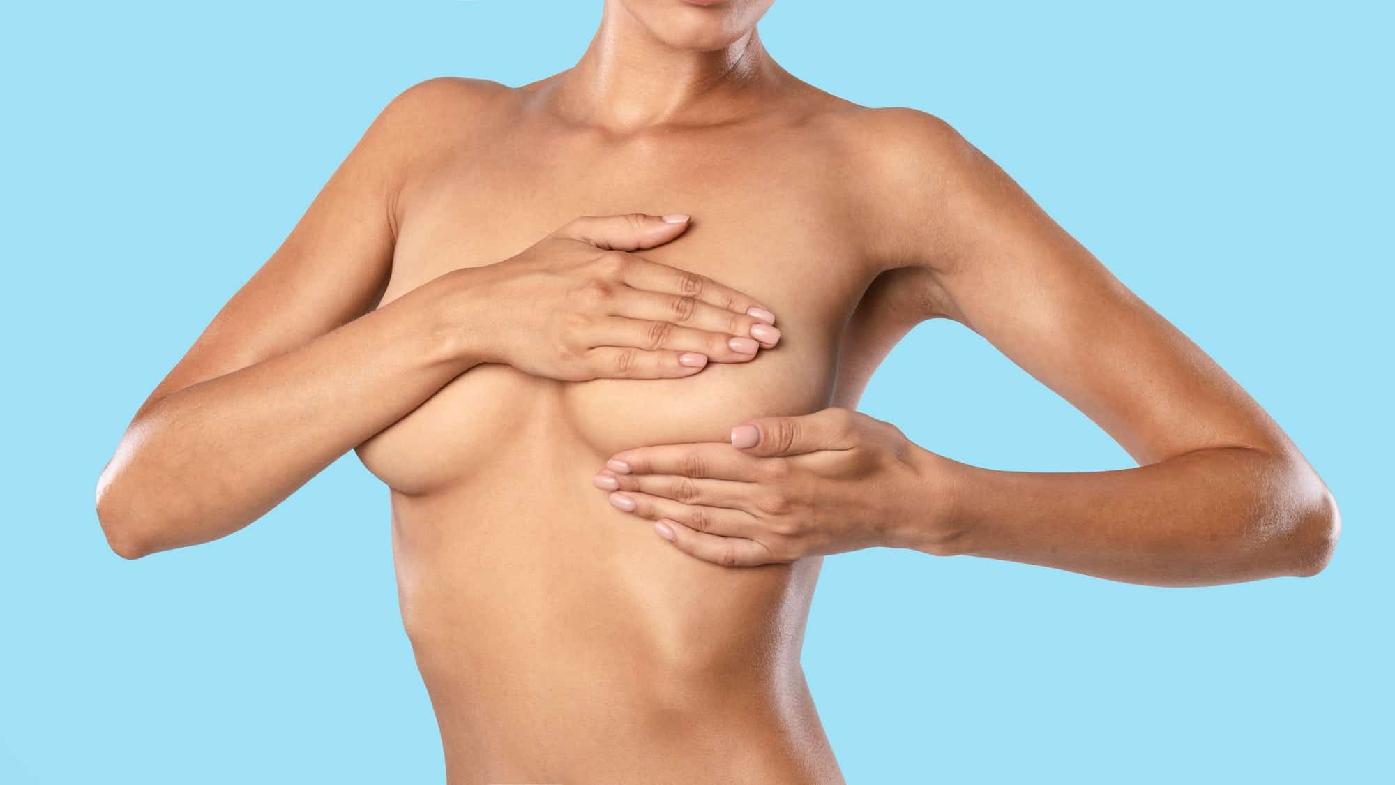 Brustmassage für schöne Brüste